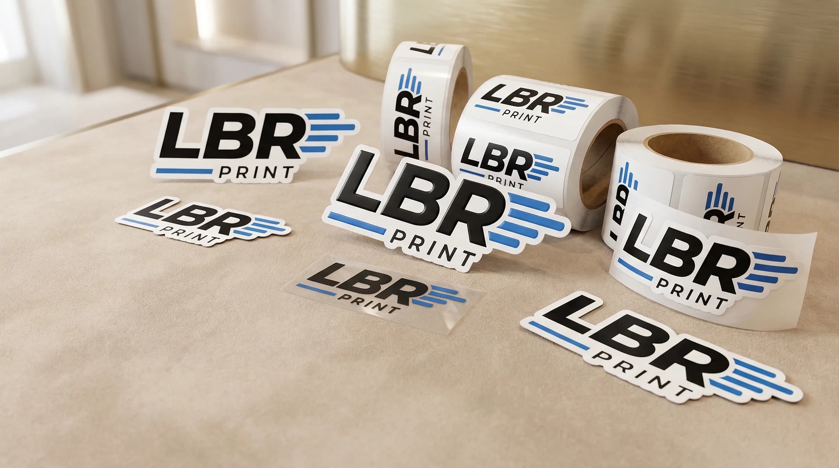 Autocolantes e Etiquetas - Serviço de Impressão LBR Print